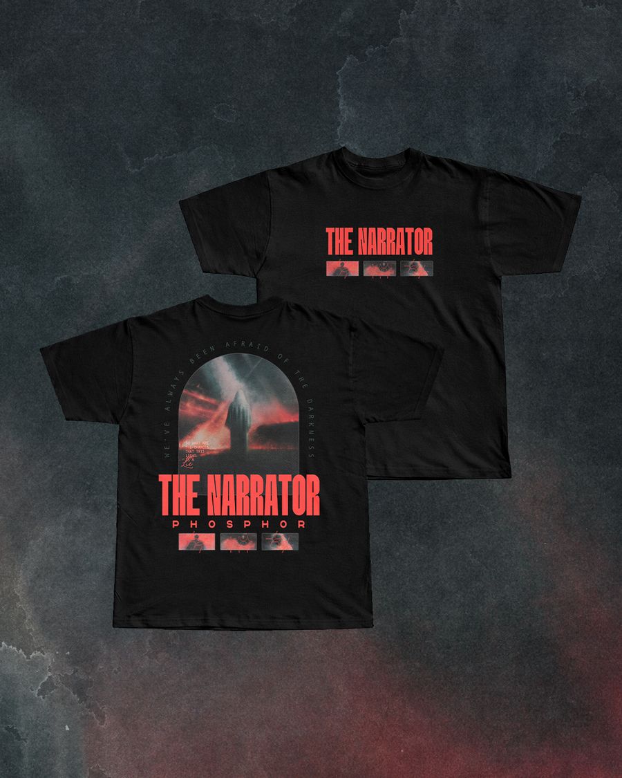 Phosphor T-shirt, front and back print